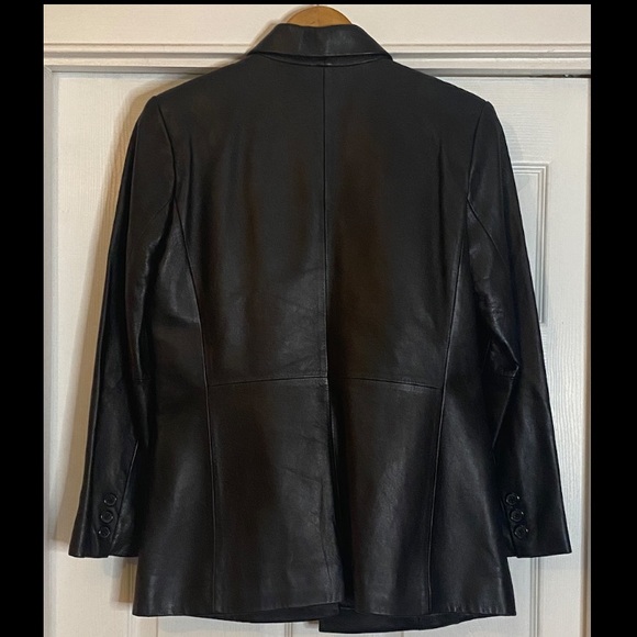 Leather Blazer - Excellent condition size Small - Picture 2 of 12